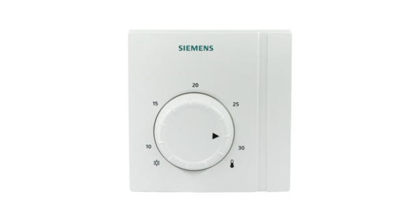 Room thermostat for electrothermic actuator control